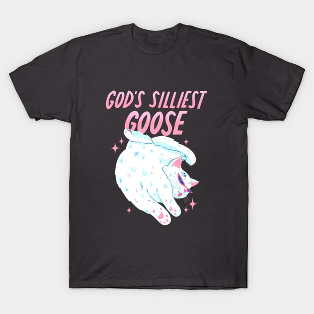 God's Silliest Goose T-Shirt by SusDraws